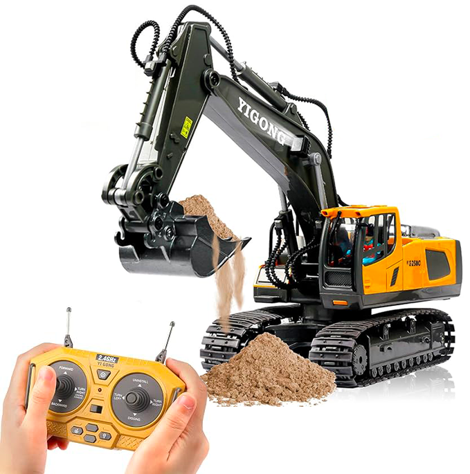 Remote-Controlled Excavator Truck - OhMyTruck® OhMyKdo®