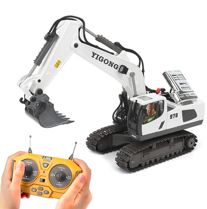 Remote-Controlled Excavator Truck - OhMyTruck® OhMyKdo®